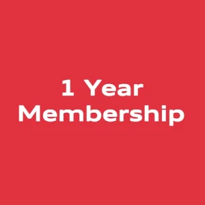 1 year membership